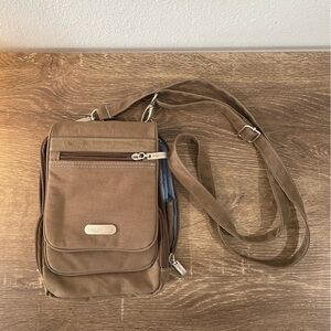 Baggallini Brown Messenger Bag